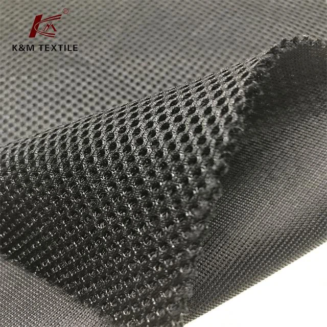 Air Circulation bernafas Sandwich 3d Air Mesh Polyester Fabric