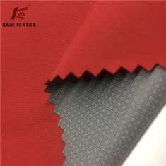 Kain Pongee Tinggi Poliester Dicelup Dengan Laminasi PU