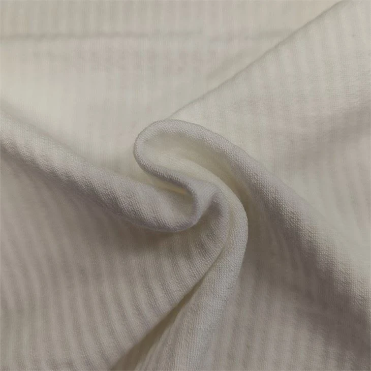 Fabrik Berkait Jacquard Rusuk