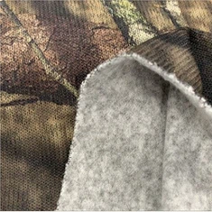 100% Kain Rajutan Camo Poliester